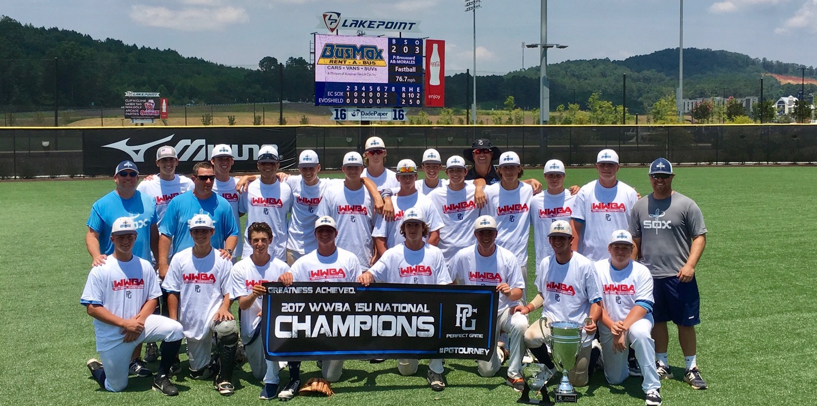 2017 World Wood Bat 15u National Champions 